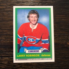 1992 O-Pee-Chee 25th Anniversary Series #237 Larry Robinson Montreal Canadian